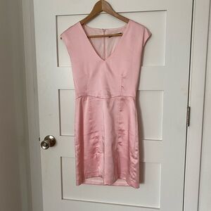 Zara Women's Pink Dress Satin XS
